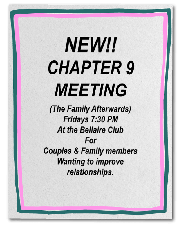 Bellaire Club Chapter Nine Meeting Houston TX