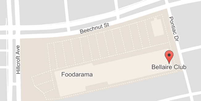 Google map of the Bellaire AA Club